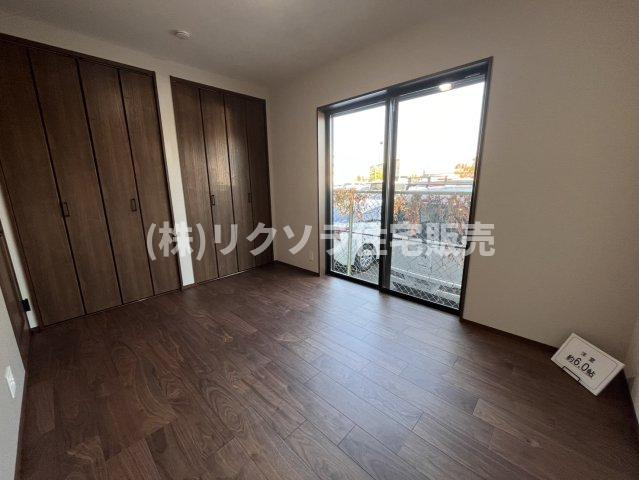 点野3丁目　新築一戸建ての洋室|洋室6.0帖
■物件内覧・資金計画相談・住宅ローン相談、リフォーム相談、お問合せ受付中■
※当日・翌日のご内覧、ご相談はお電話でのお問合せがスムーズです！