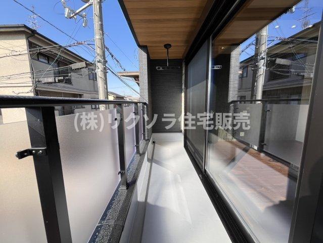 点野3丁目　新築一戸建てのバルコニー|■物件内覧・資金計画相談・住宅ローン相談、リフォーム相談、お問合せ受付中■
※当日・翌日のご内覧、ご相談はお電話でのお問合せがスムーズです！