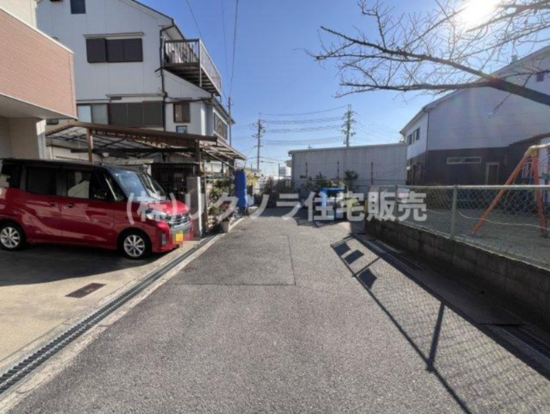 点野3丁目　新築一戸建ての前面道路含む現地写真|■物件内覧・資金計画相談・住宅ローン相談、リフォーム相談、お問合せ受付中■
※当日・翌日のご内覧、ご相談はお電話でのお問合せがスムーズです！