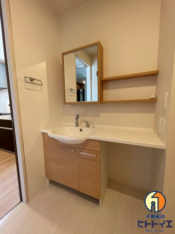 クレインの洗面所|広い洗面スペースです♪