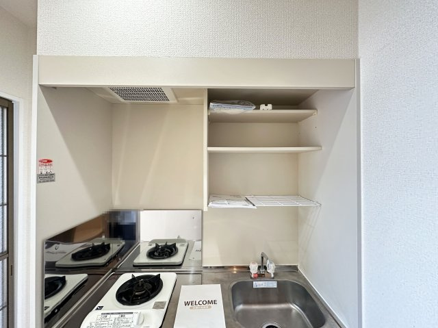 kanada B棟のキッチン