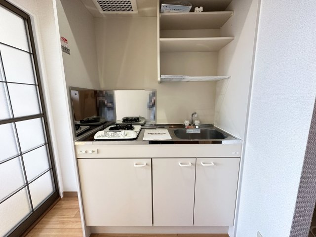 kanada B棟のキッチン