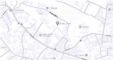 売地　和光市新倉3丁目の地図