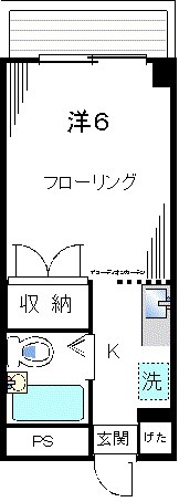 アメニティ高坂の間取り