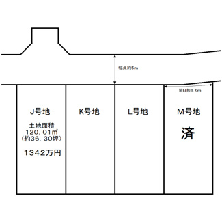 【土地図】 | 池尻町　売土地 | 土地面積約３６．３坪！夢のマイホームを実現してくださいね♪