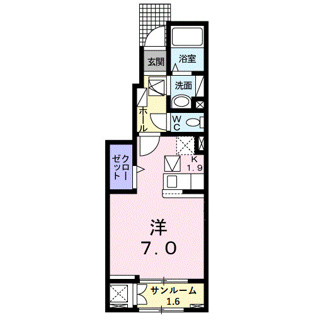 【間取り】 | プラーンドルⅤ | 間取図