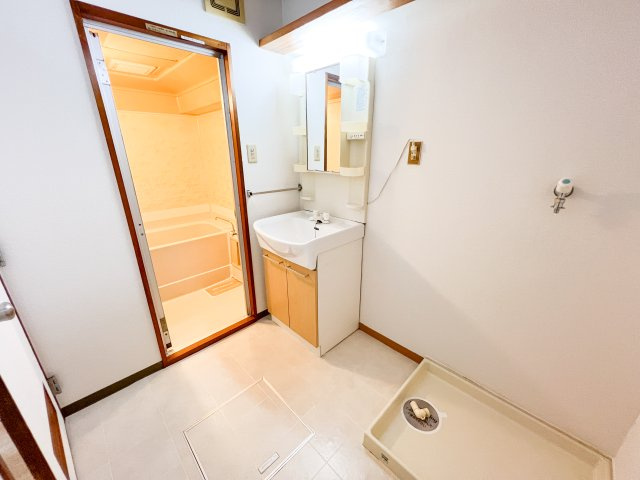 一ツ橋レジデンスの洗面所