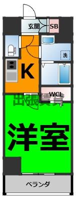 仲介手数料0円！CREST TAPP黒川の間取り