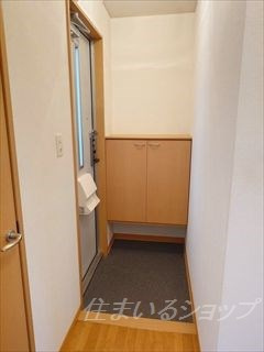 セジュールSの玄関|シューズボックス