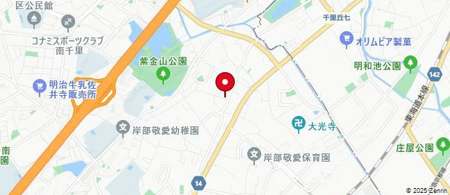 リガロ吹田の地図