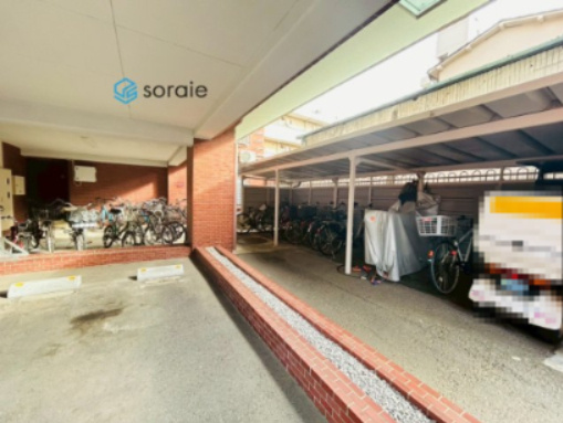 三田狭山ガーデンの駐輪場