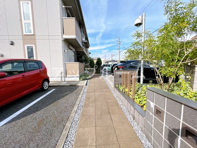 サンセールの駐車場