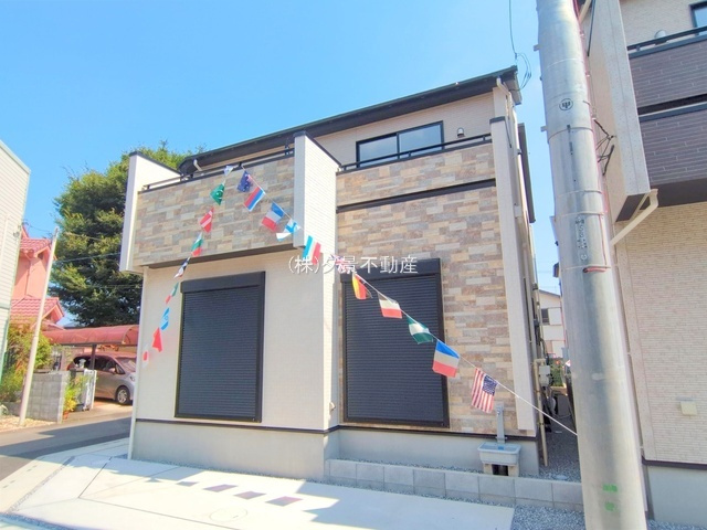 【外観】 | 《仲介手数料無料》見沼区東大宮３丁目9-2(4号棟)新築一戸建てブルーミングガーデン