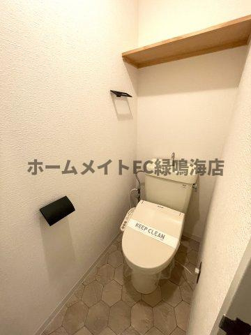 川原ロイヤルハイツのトイレ
