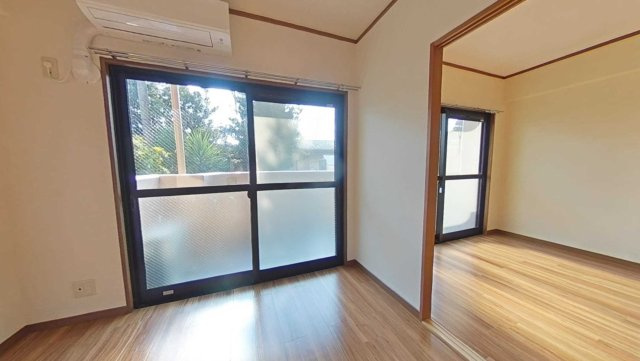 熊本市南区八分字町の賃貸マンションのバルコニー