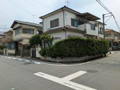 【外観】 | ‭生駒郡斑鳩町目安4丁目【建築条件なし】【古家付】