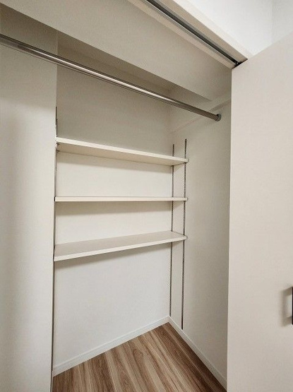 【収納】 | ＪＧＭヴェルデ室見 | 各部屋にはクローゼットを完備しています！収納が多いお家はすっきりして快適空間です
