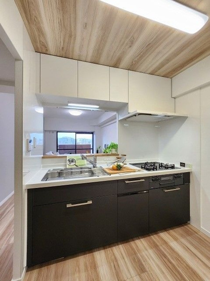 【キッチン】 | ＪＧＭヴェルデ室見 | お料理をしながら会話を楽しめるカウンターキッチンです