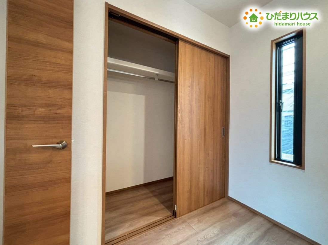 深谷市萱場　第10期　新築一戸建て　ワイウッドコート　02の収納