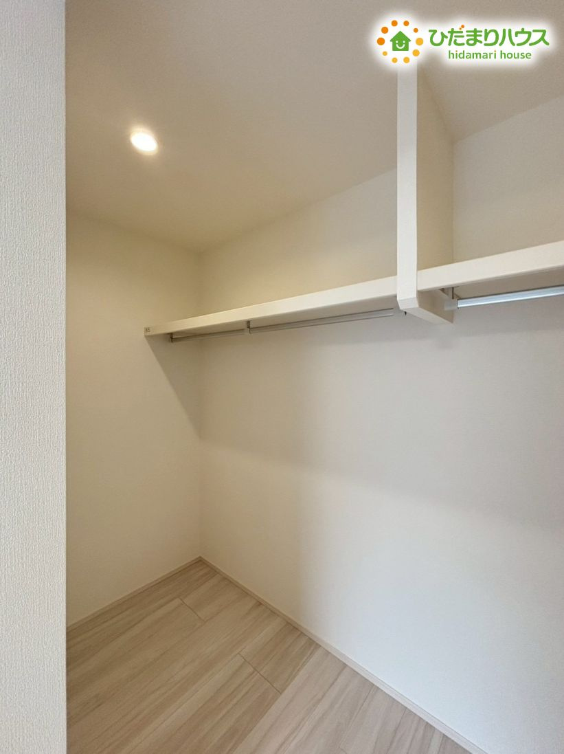 深谷市萱場　第10期　新築一戸建て　ワイウッドコート　01の収納