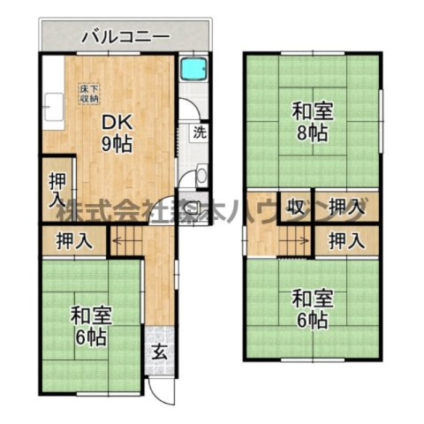 【間取り】 | 　ＳＫハイツ