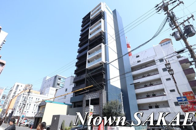 【外観】 | プレサンス栄フェル | 落ち着いた雰囲気の外観です