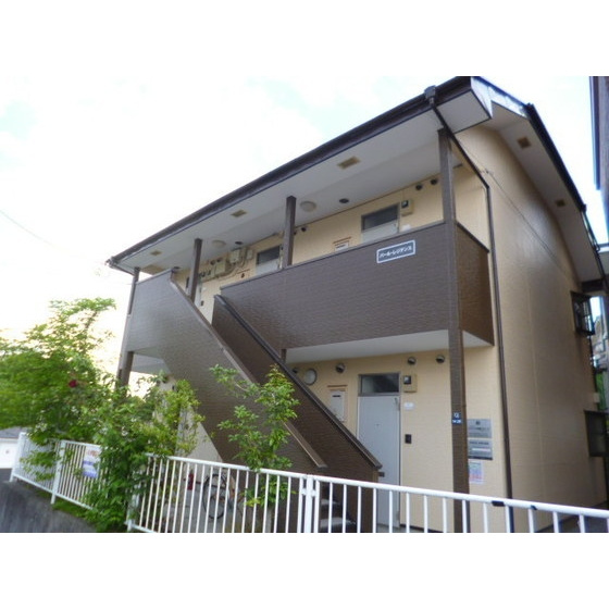 パール・レジデンスの外観パース|外観は落ち着いています