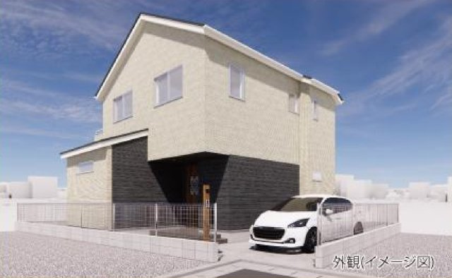 横浜市瀬谷区橋戸3丁目 新築戸建て【仲介手数料無料】の外観パース
