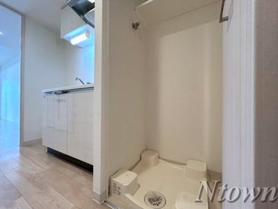 【設備】 | プレサンスジェネ鶴舞 | 洗濯機置き場です