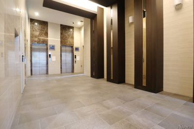 【ロビー】 | プレサンスジェネ鶴舞 | ゆとりのあるロビーです