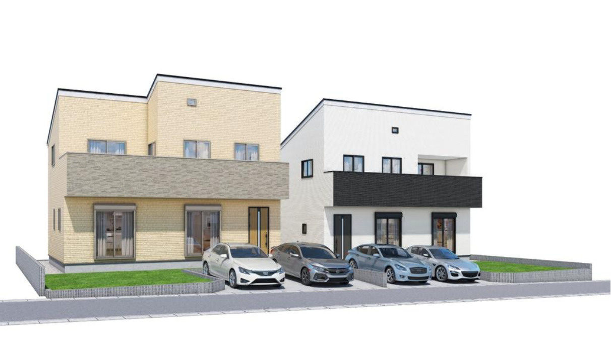 横浜市栄区野七里1丁目 新築戸建て【仲介手数料無料】カースペース2台