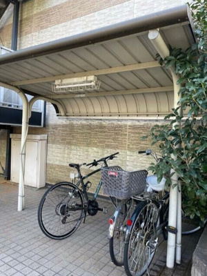 【駐車場】 | ラウンジ石神井台　14816 | 敷地内に自転車置き場があります(^^)/