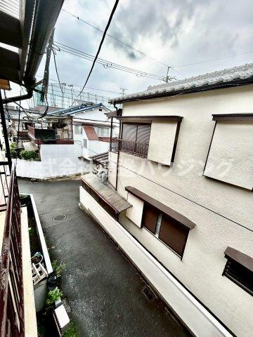 東大阪市若江本町３丁目のテラスの展望