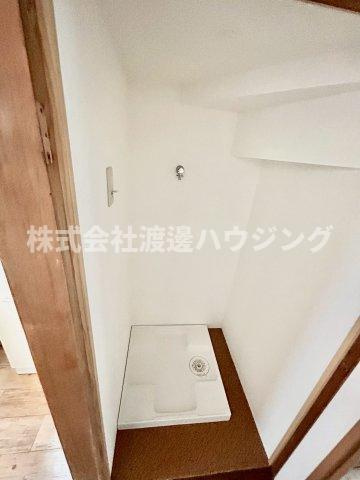 東大阪市若江本町３丁目のテラスの設備|室内洗濯パン設置済