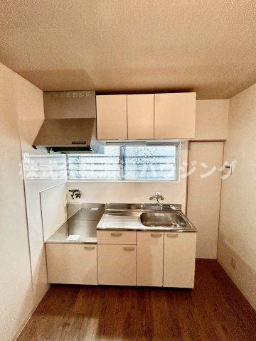 東大阪市若江本町３丁目のテラスのキッチン
