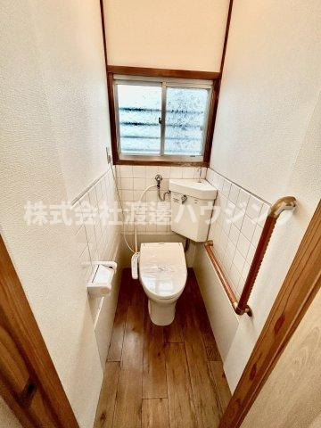 東大阪市若江本町３丁目のテラスのトイレ