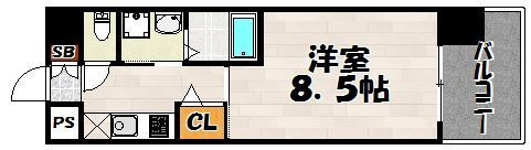 ウインステージ平尾の間取り