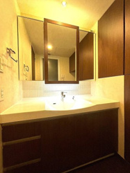 【独立洗面台】