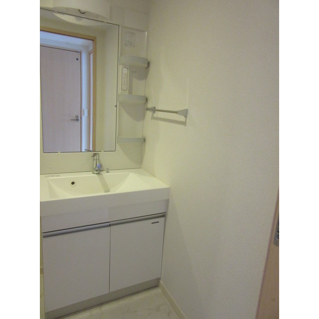 ラクレイス薬院の洗面所