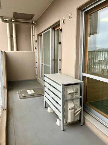 戸塚ハイライズのバルコニー