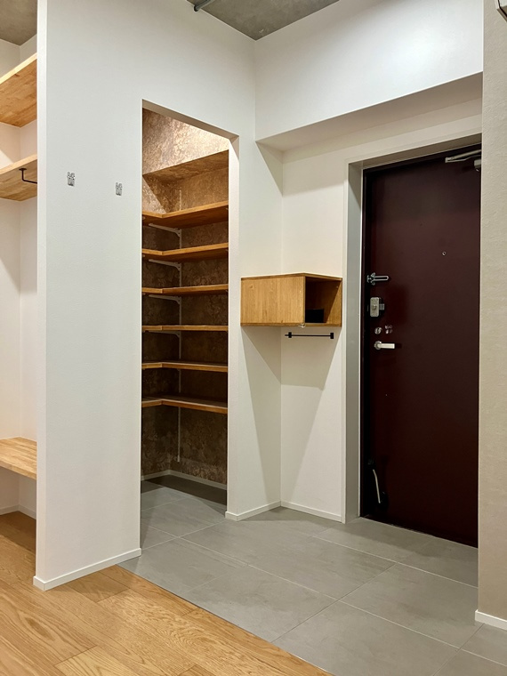 戸塚ハイライズの玄関