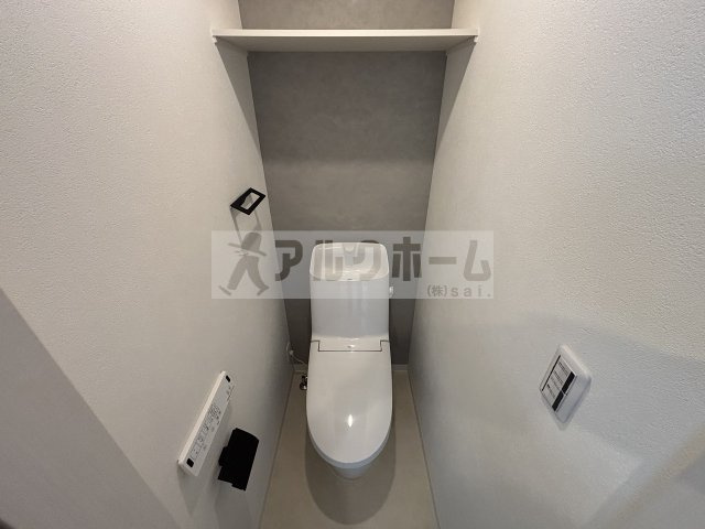 ALEGRIA道明寺2のトイレ