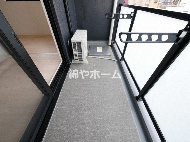 シスイル住之江のバルコニー|広々としたバルコニーです