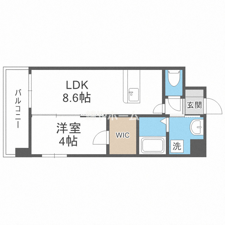 シスイル住之江の間取り