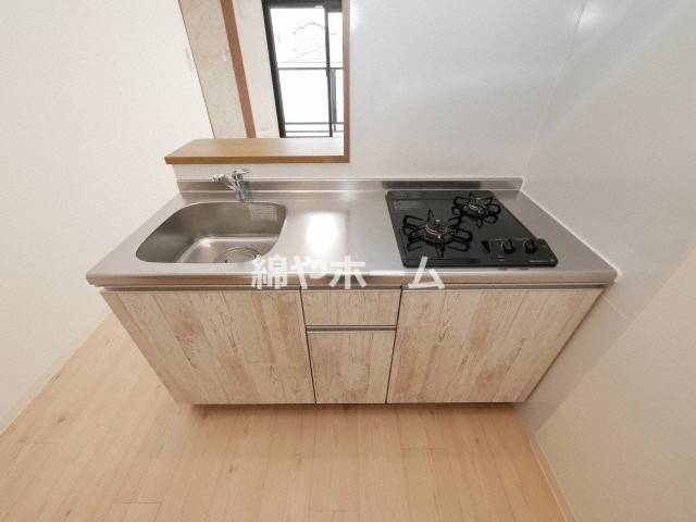 シスイル住之江のキッチン|コンパクトなキッチンで掃除もラクラク