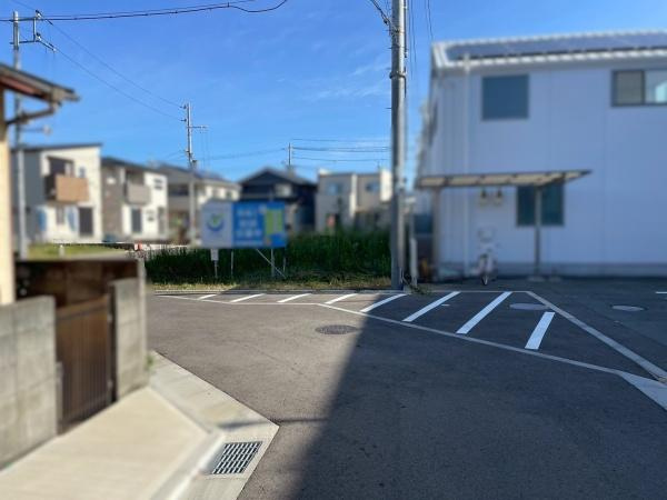 和歌山市野崎　土地の前面道路含む現地写真