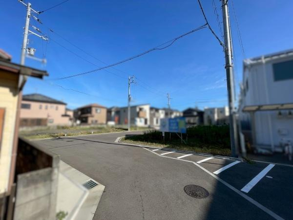 和歌山市野崎　土地の前面道路含む現地写真