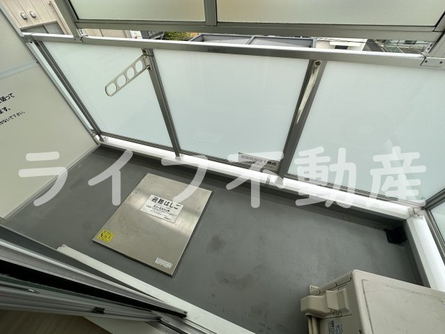 ネモフィラのバルコニー|陽当たり良好なバルコニーです