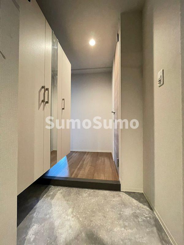 ルミエールランの玄関|シンプルで使いやすい玄関です