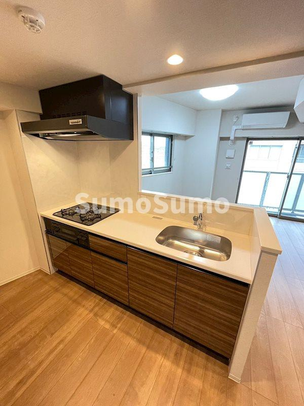 ルミエールランのキッチン|きれいなキッチンです